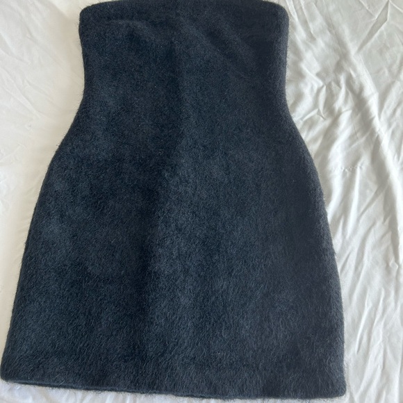 Zara strapless faux fur - Picture 3 of 3